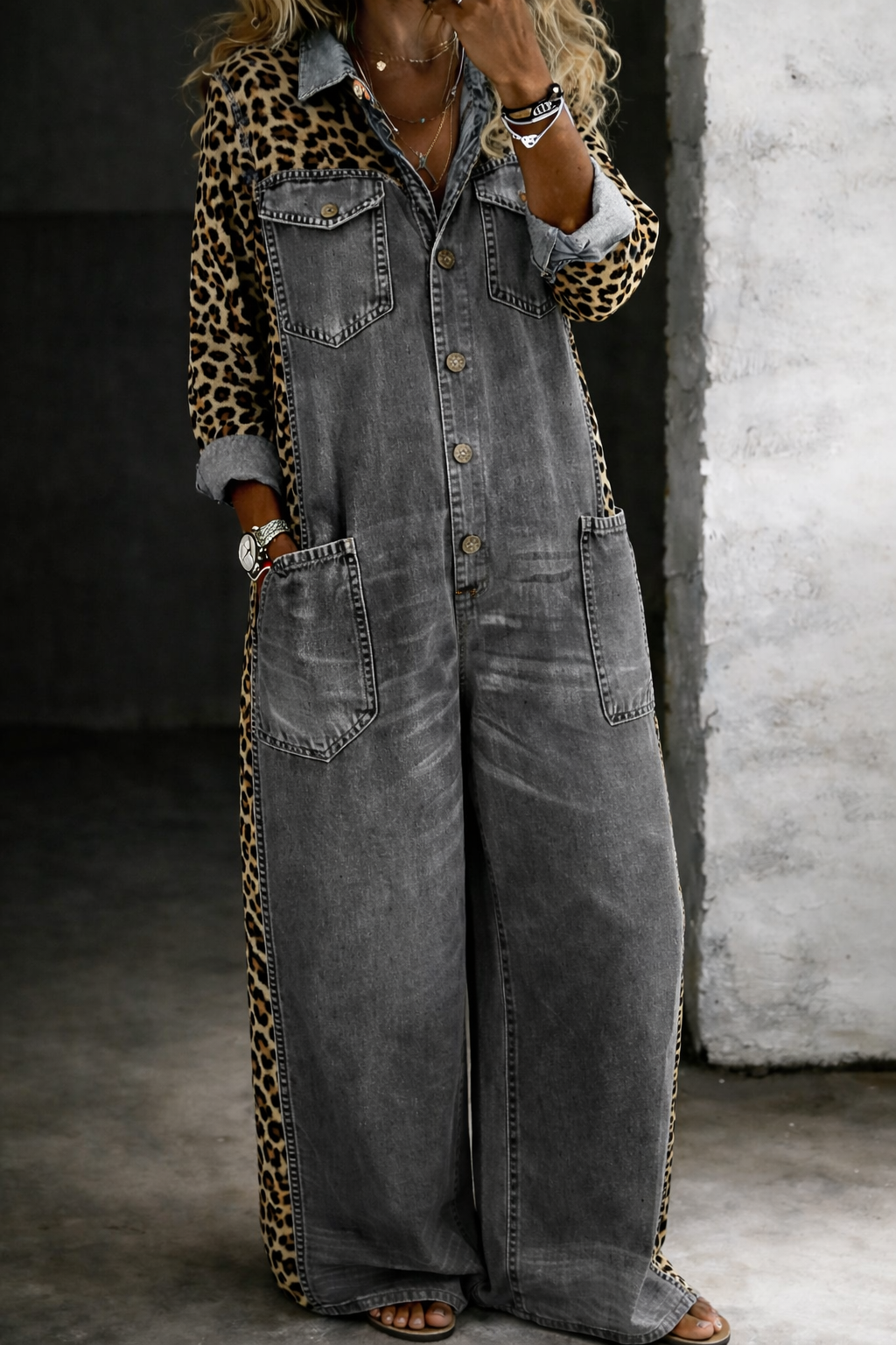 Amanda | Jumpsuit in denim