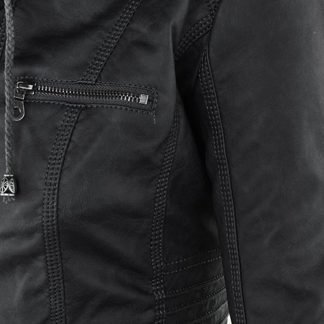 Aveline | Robuust en Elegant Leren Jack