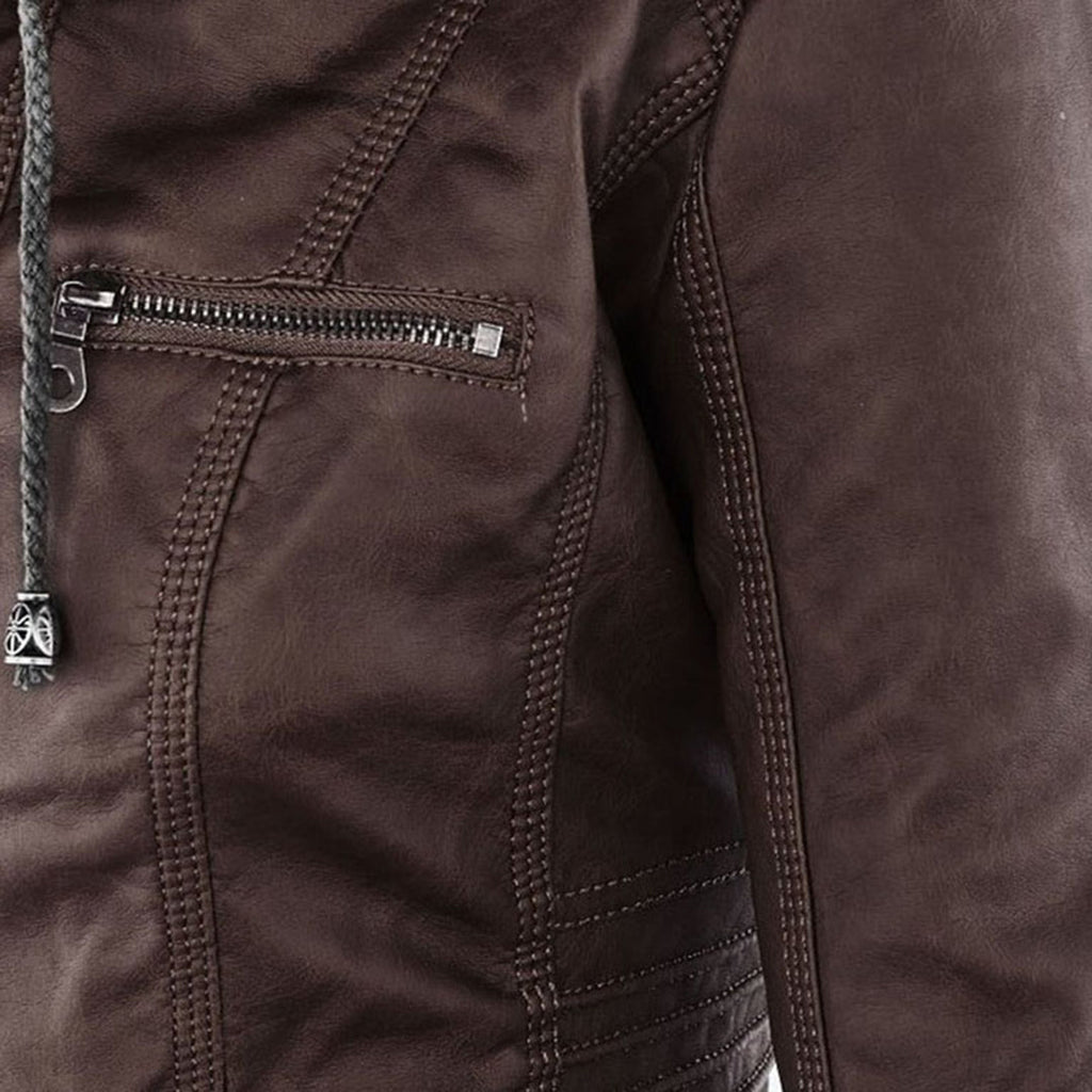 Aveline | Robuust en Elegant Leren Jack