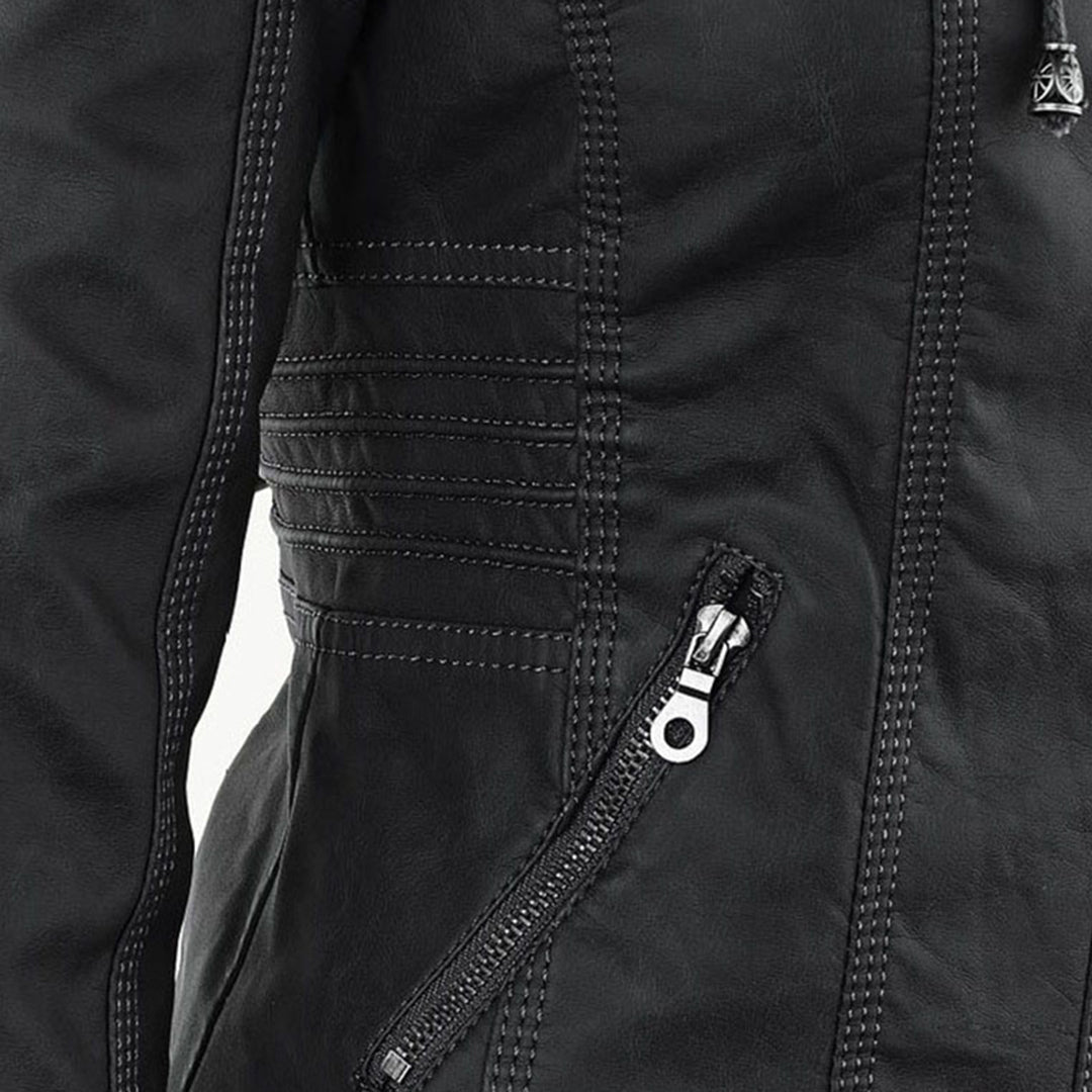 Aveline | Robuust en Elegant Leren Jack