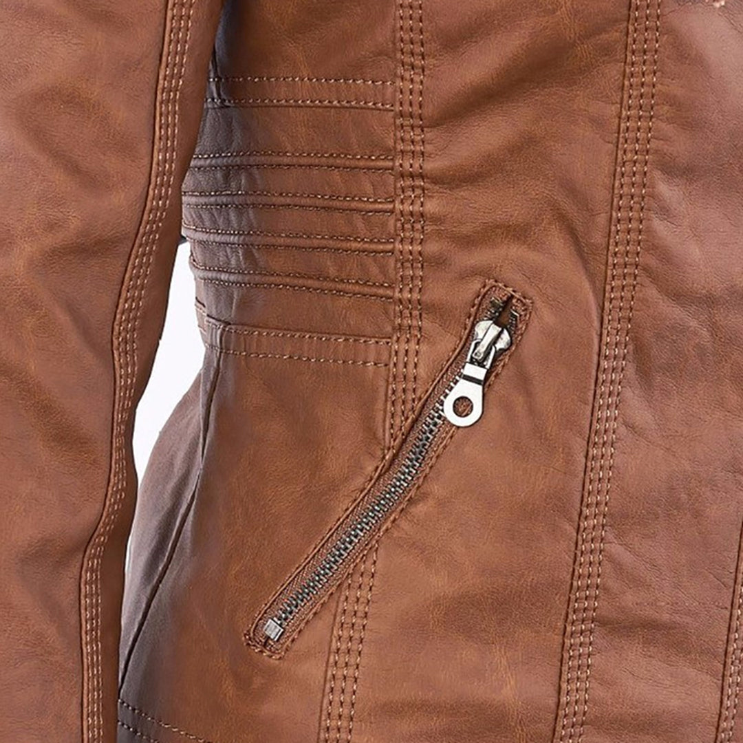 Aveline | Robuust en Elegant Leren Jack