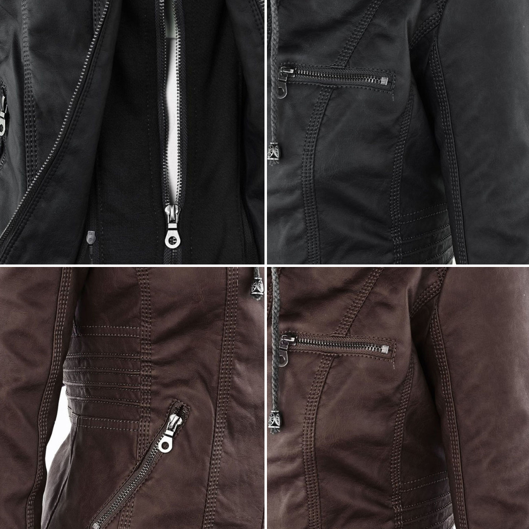 Aveline | Robuust en Elegant Leren Jack