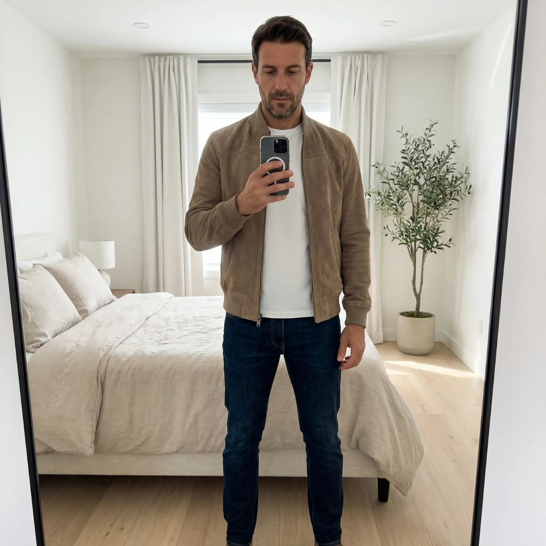 Milan — Bomber in Camoscio