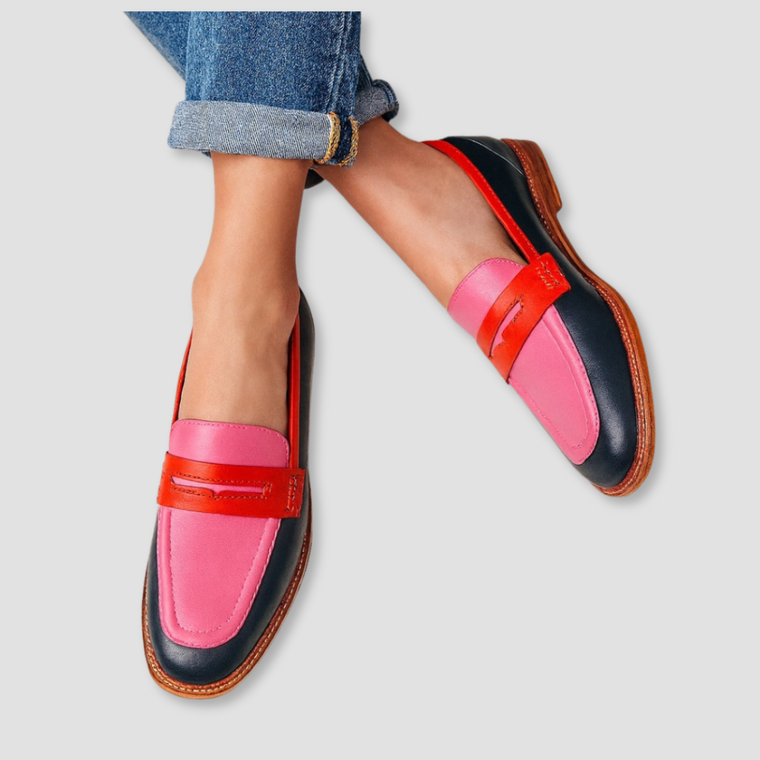 Édith | Loafers in kleurvlakkenstijl
