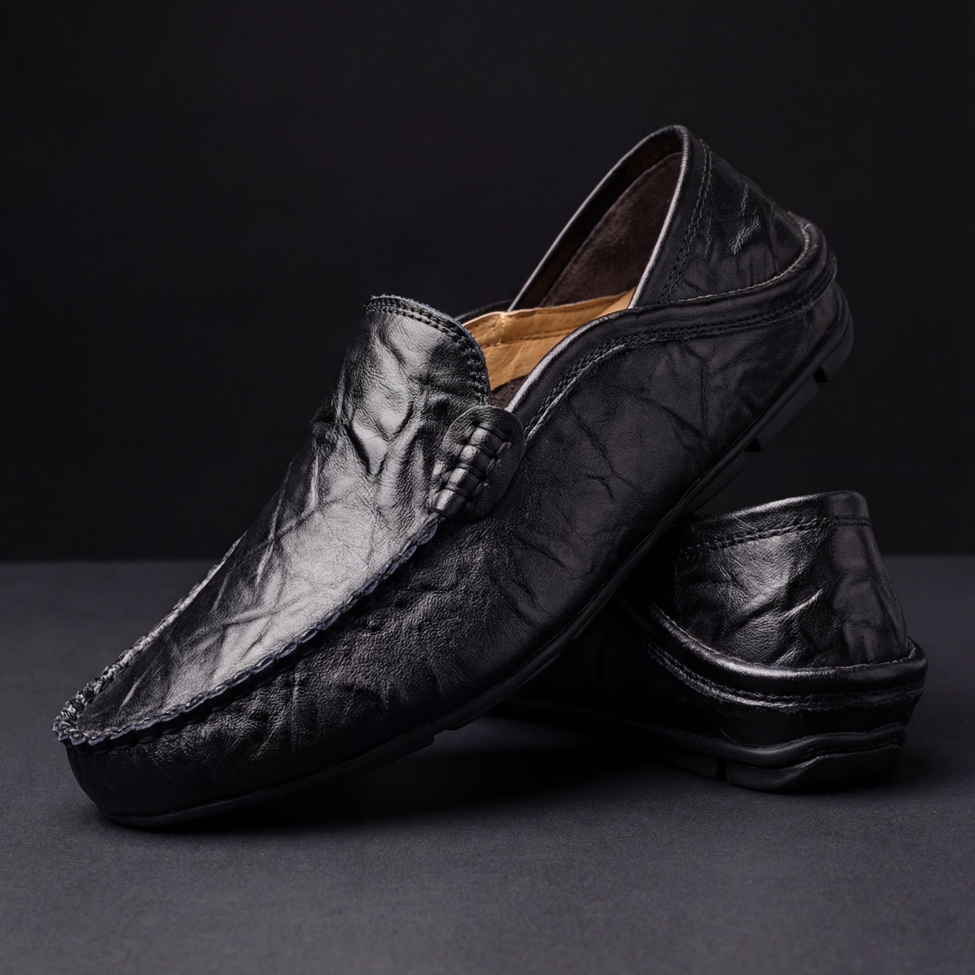 Sem | Leren mocassins