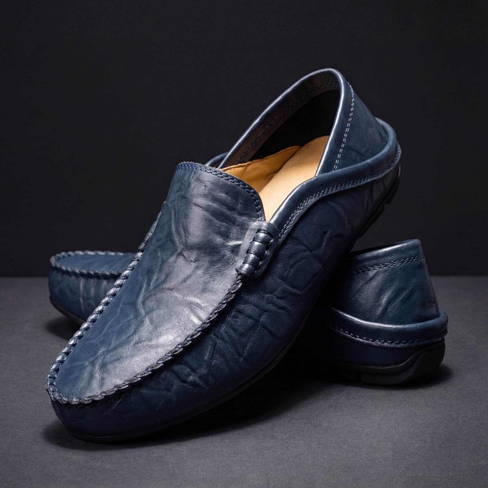 Sem | Leren mocassins