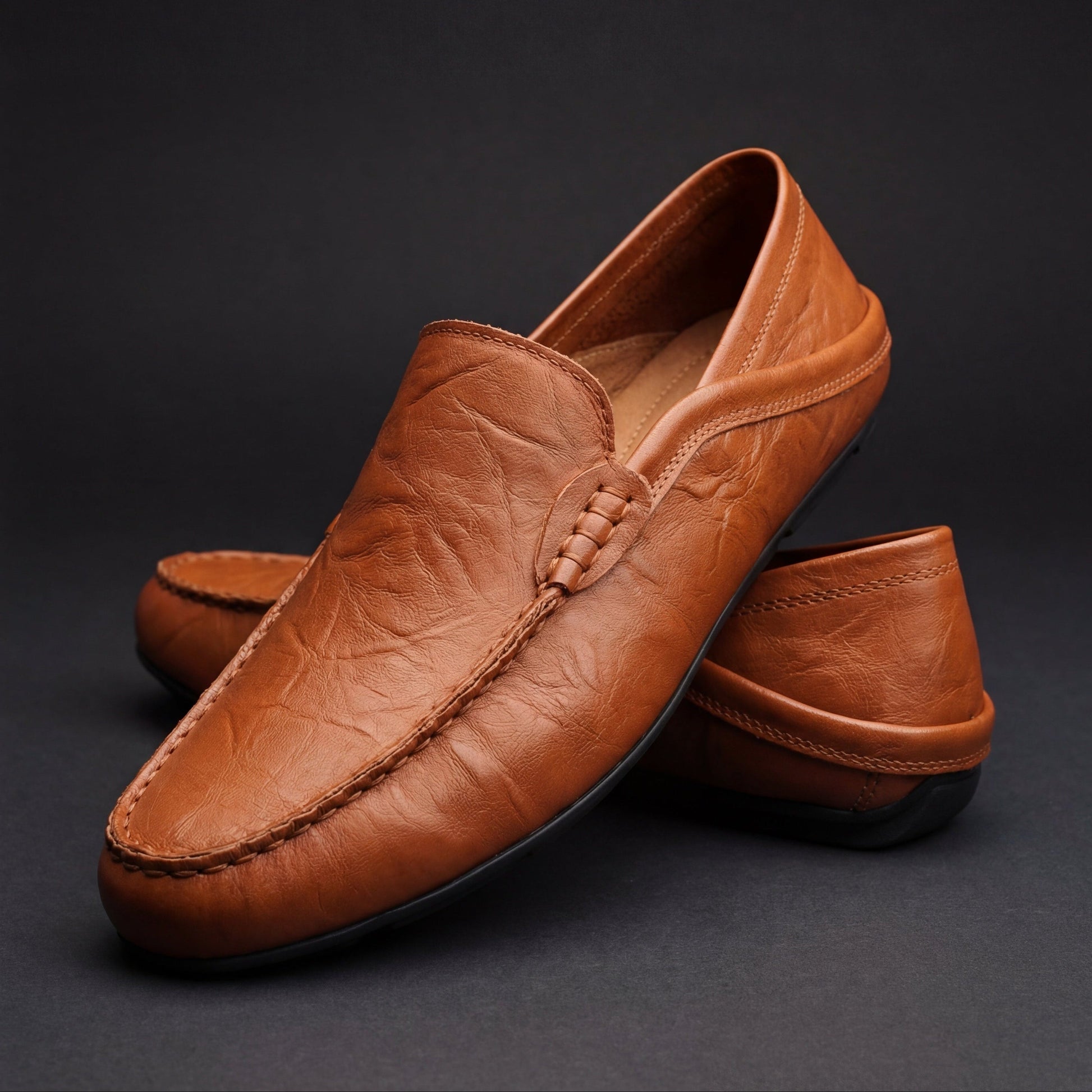 Sem | Leren mocassins