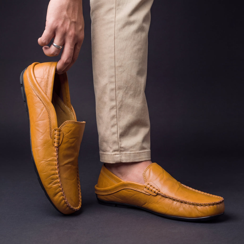Sem | Leren mocassins