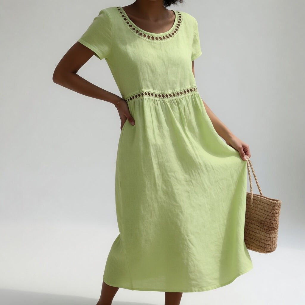 Livia | Geborduurde Jurk