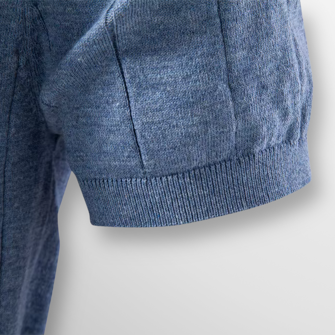 Luuk | Luxe Geribde T-Shirt