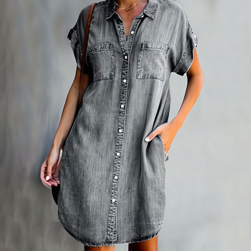 Eleni | Jurk met knopen