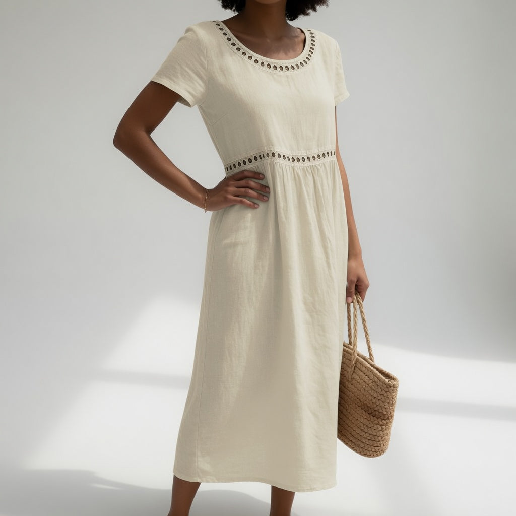 Livia | Geborduurde Jurk