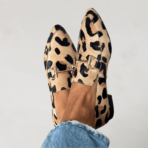 Arielle | Loafers met patroon