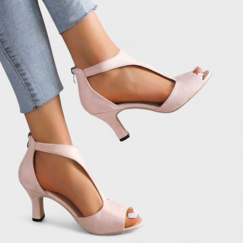 Zorine - orthopedische sandalen met hakken