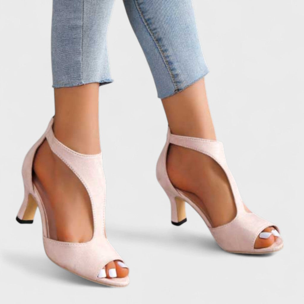 Zorine - orthopedische sandalen met hakken