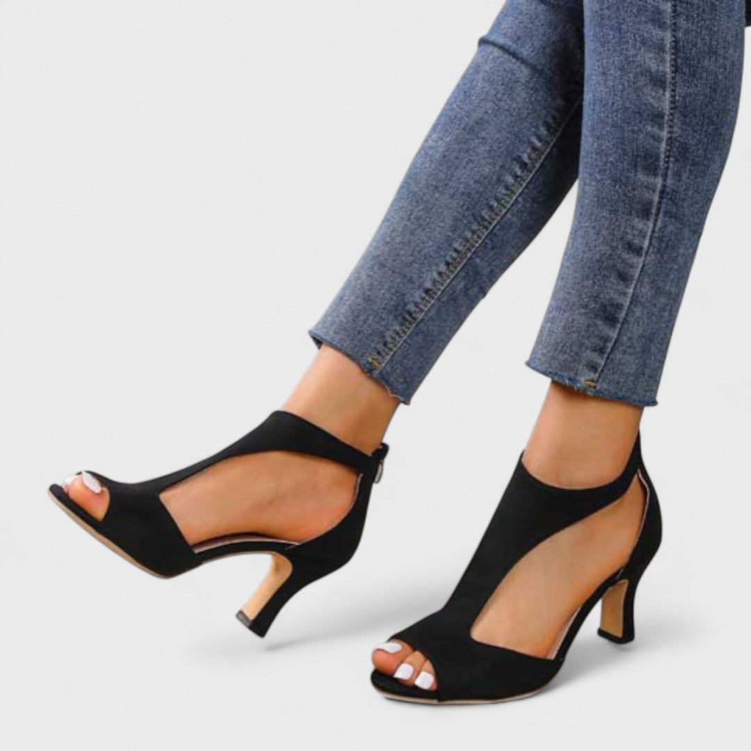 Zorine - orthopedische sandalen met hakken