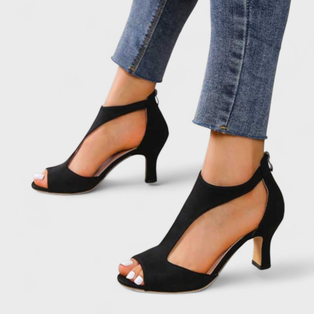 Zorine - orthopedische sandalen met hakken