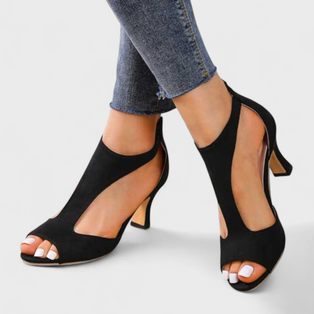 Zorine - orthopedische sandalen met hakken