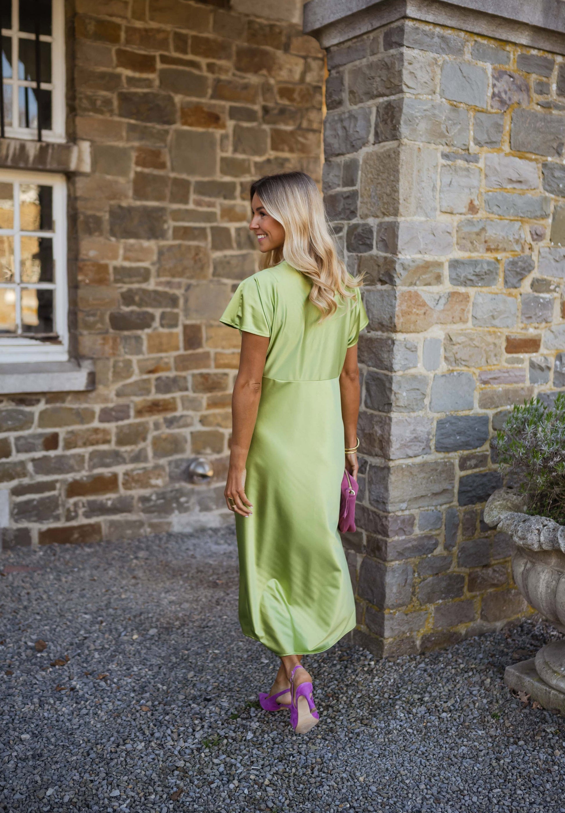 Éléonore™ — V-Hals Zomer Jurk