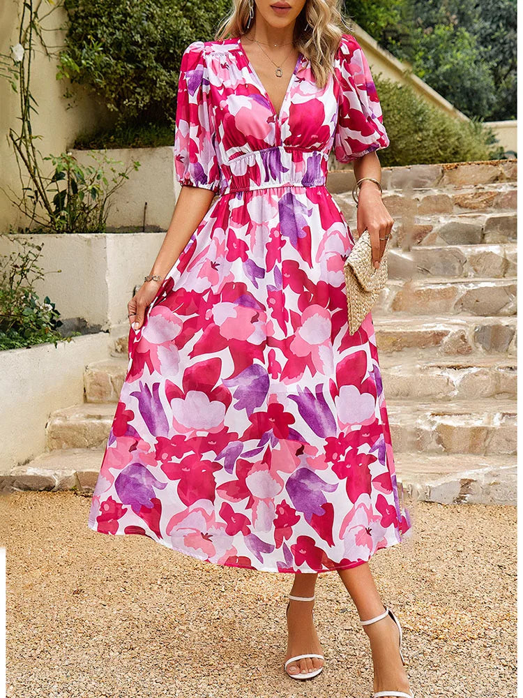 Karoline™ — Elegante Zomerjurk