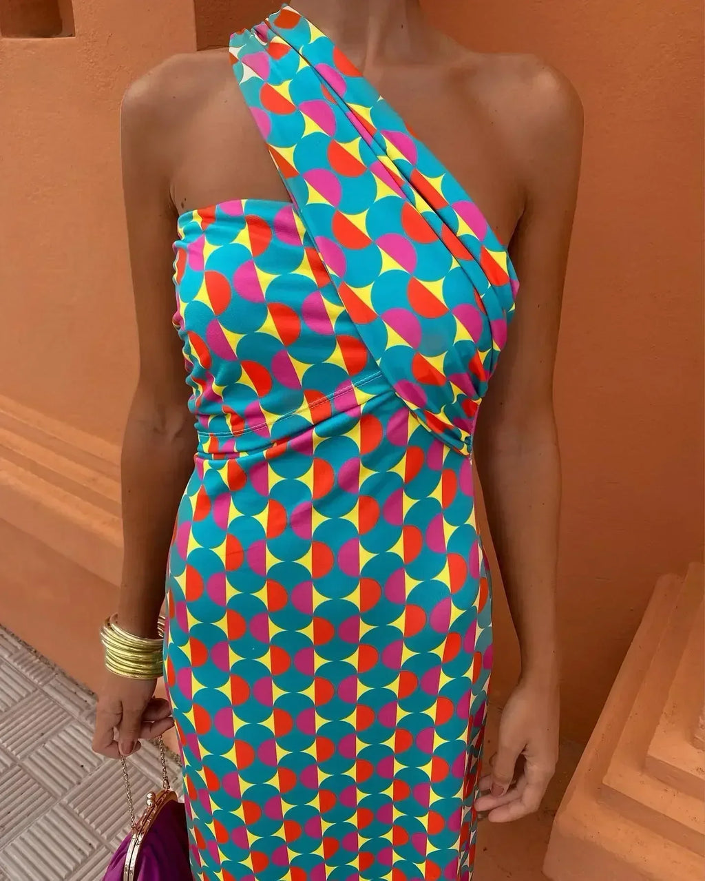 Irmgardi - Elegante Midi Jurk