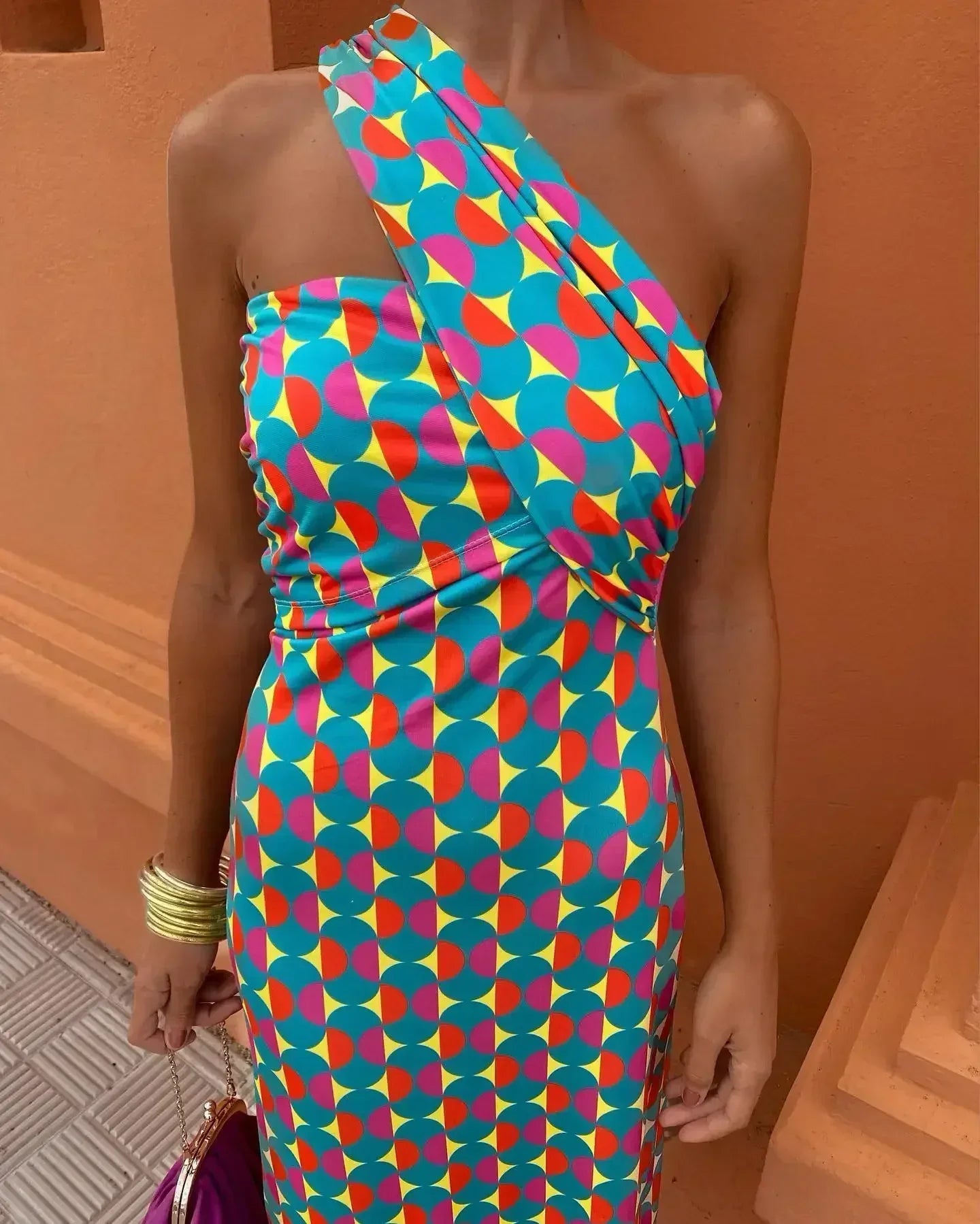 Irmgardi - Elegante Midi Jurk