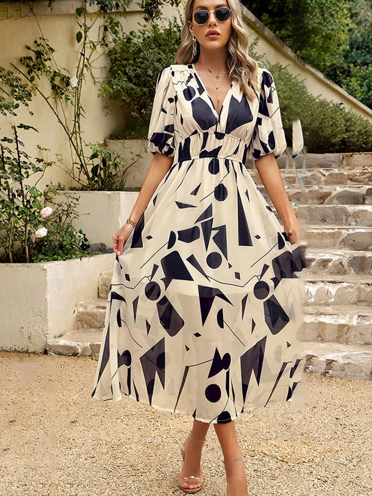 Karoline™ — Elegante Zomerjurk