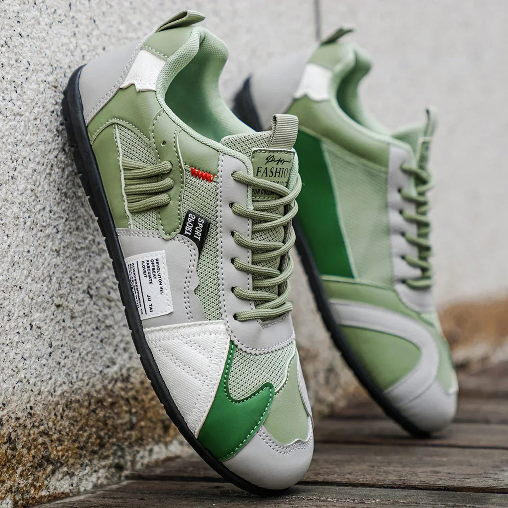 Varel | Retro Sneakers met Kleurrijke Accenten