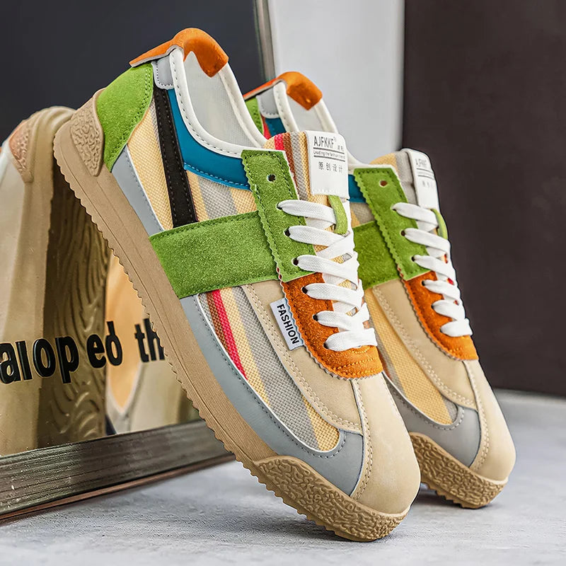 Roberto | Herensneakers met een stedelijke en dynamische look