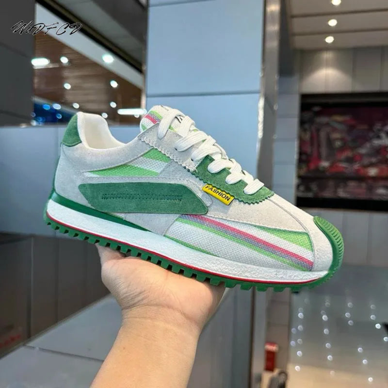 Piero | Retro-sneakers voor heren met een dynamisch ontwerp