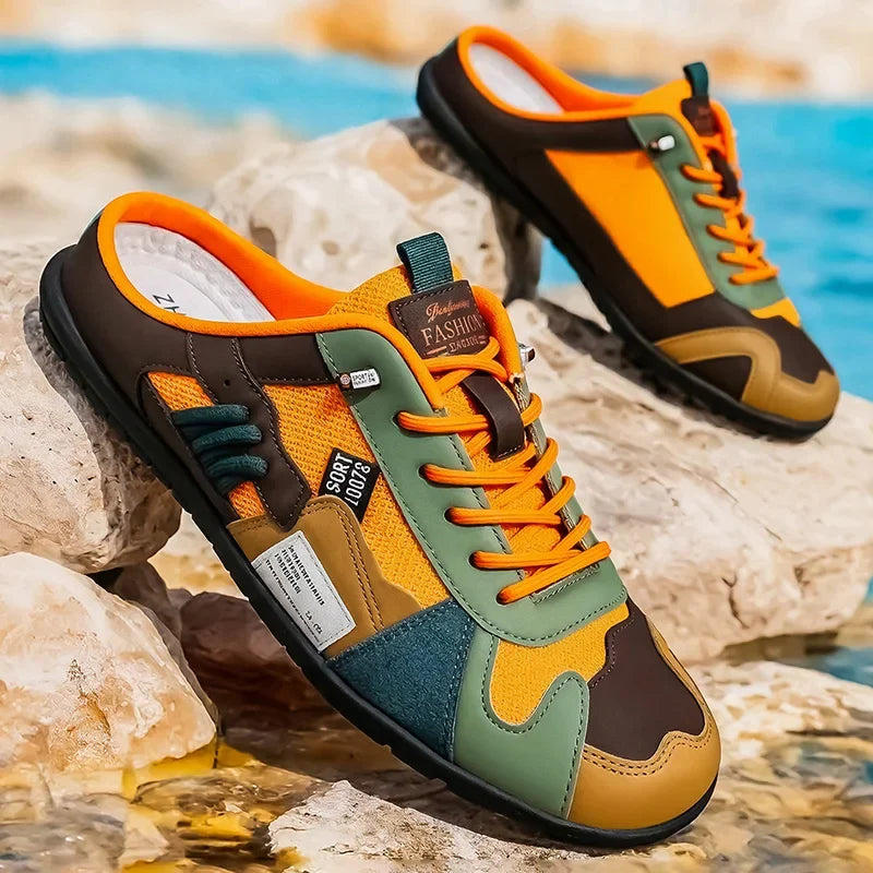 Giorgio | Retro casual sandalen voor heren, comfortabel en veelzijdig