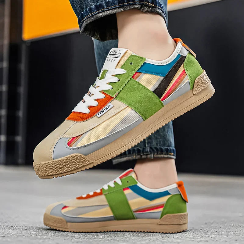 Roberto | Herensneakers met een stedelijke en dynamische look