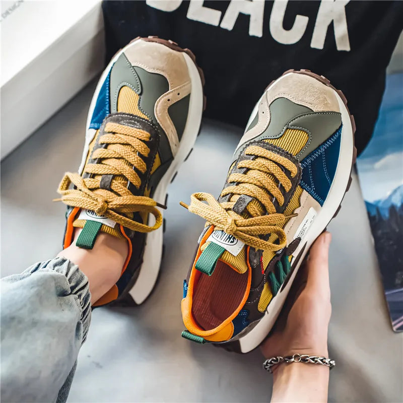 Sandro | Retro Sneakers Outdoor Voor Heren Met Een Vastberaden Karakter