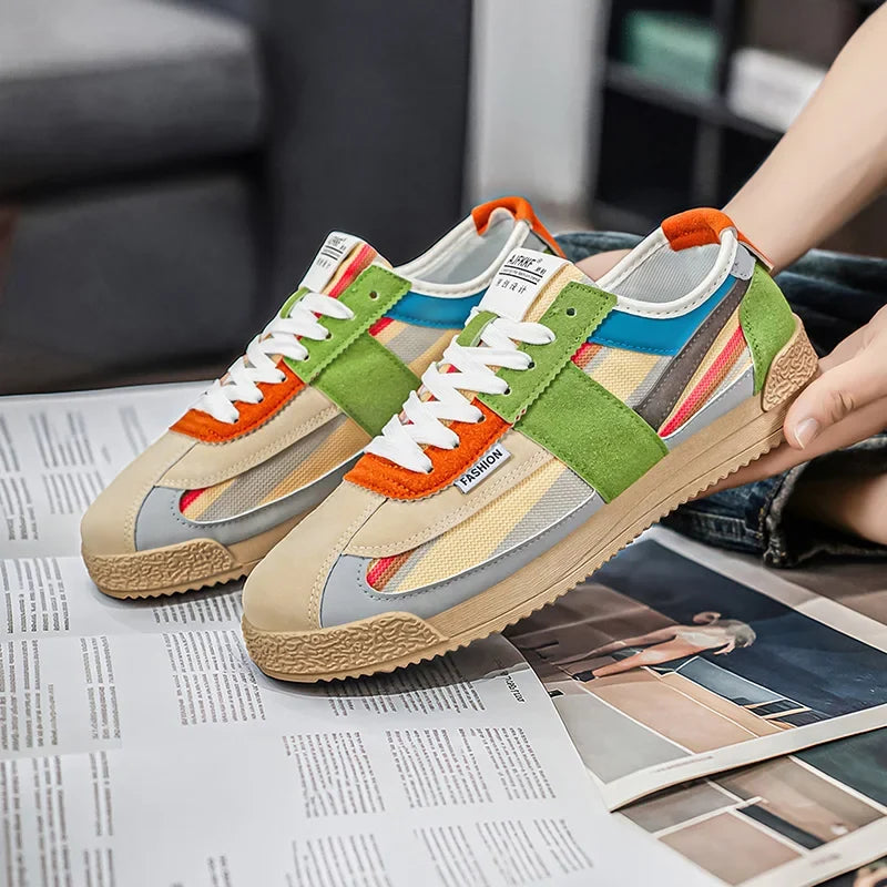 Roberto | Herensneakers met een stedelijke en dynamische look