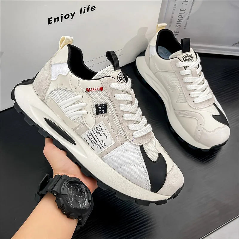 Sandro | Retro Sneakers Outdoor Voor Heren Met Een Vastberaden Karakter