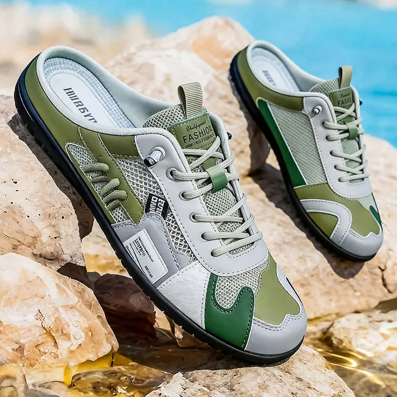 Giorgio | Retro casual sandalen voor heren, comfortabel en veelzijdig