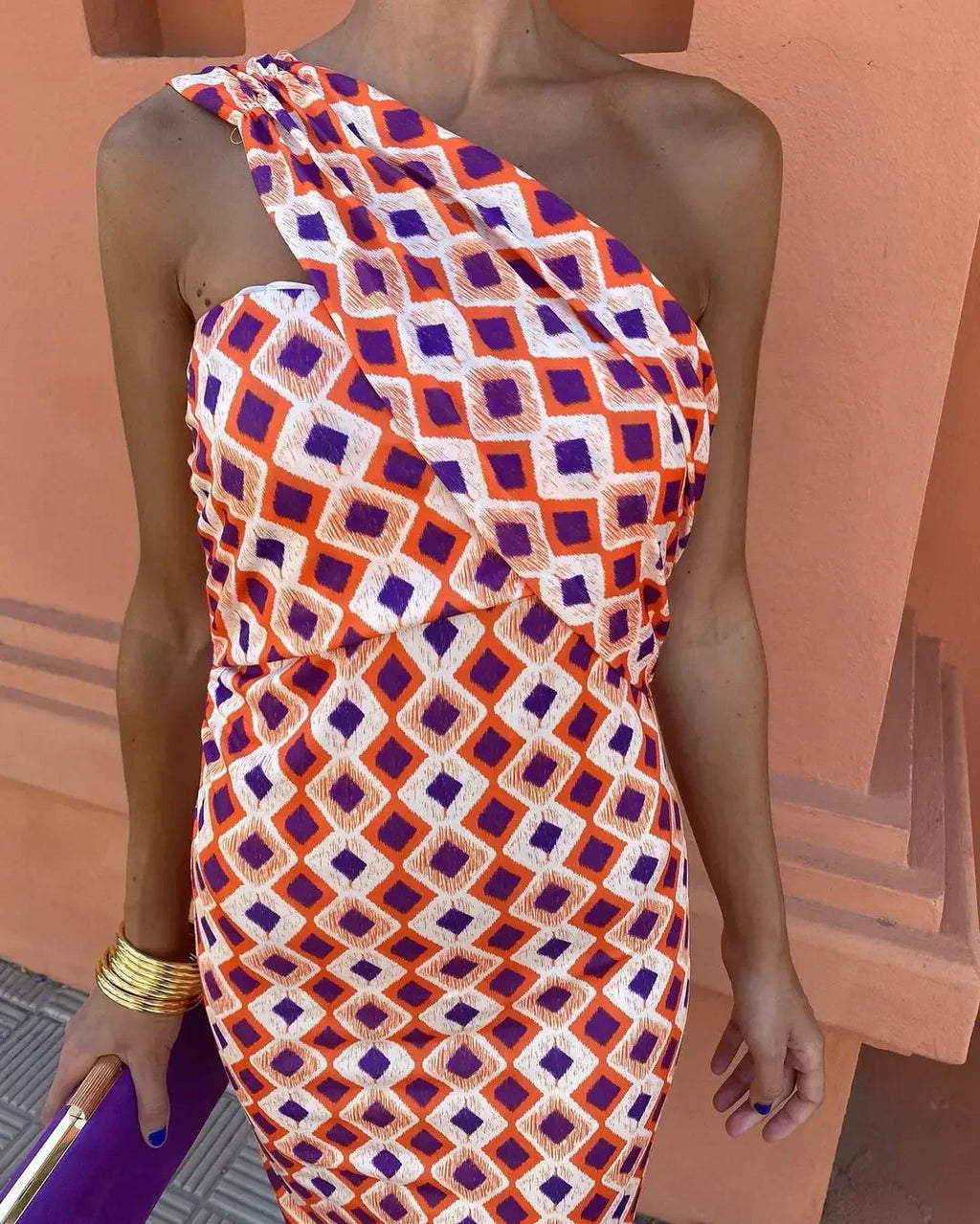 Irmgardi - Elegante Midi Jurk