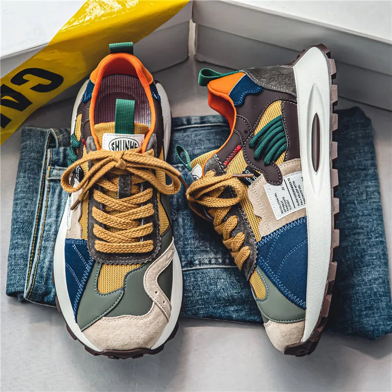 Sandro | Retro Sneakers Outdoor Voor Heren Met Een Vastberaden Karakter