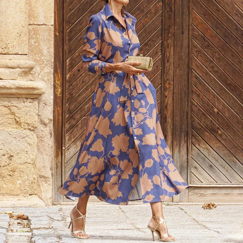 Floriza™ — Klassieke Shirtjurk