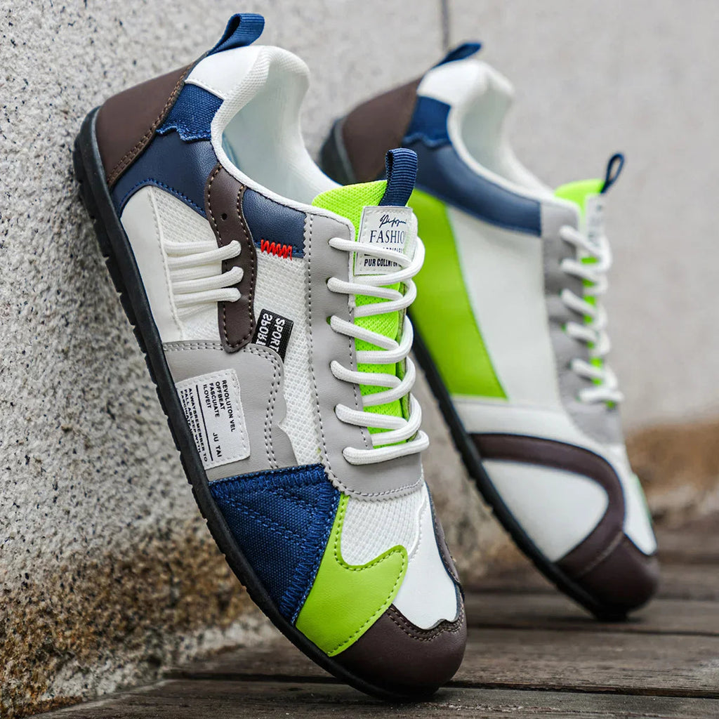 Varel | Retro Sneakers met Kleurrijke Accenten