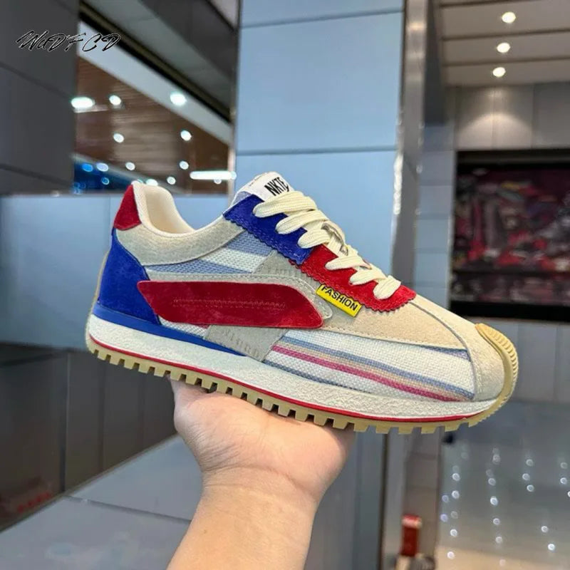 Piero | Retro-sneakers voor heren met een dynamisch ontwerp