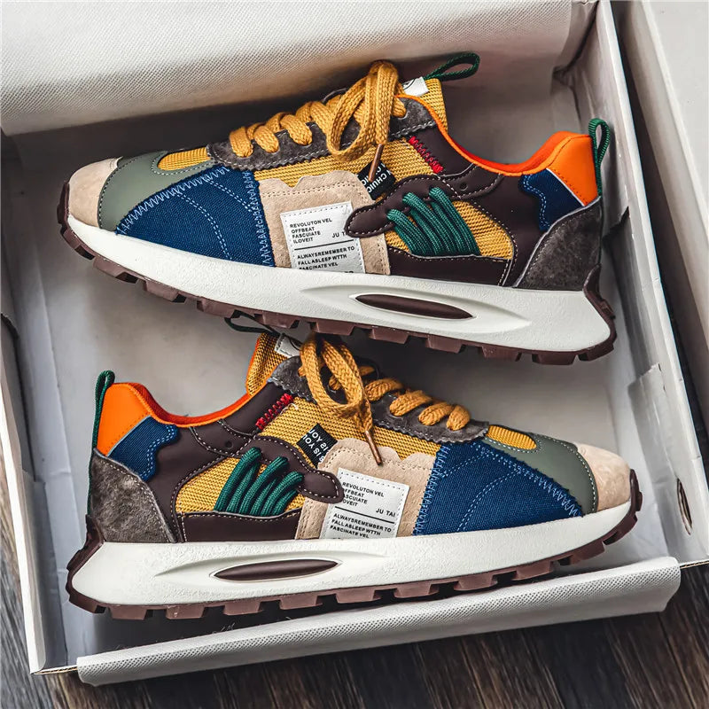 Sandro | Retro Sneakers Outdoor Voor Heren Met Een Vastberaden Karakter