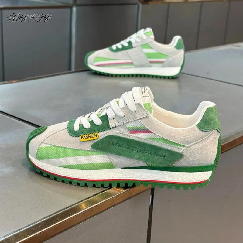 Piero | Retro-sneakers voor heren met een dynamisch ontwerp