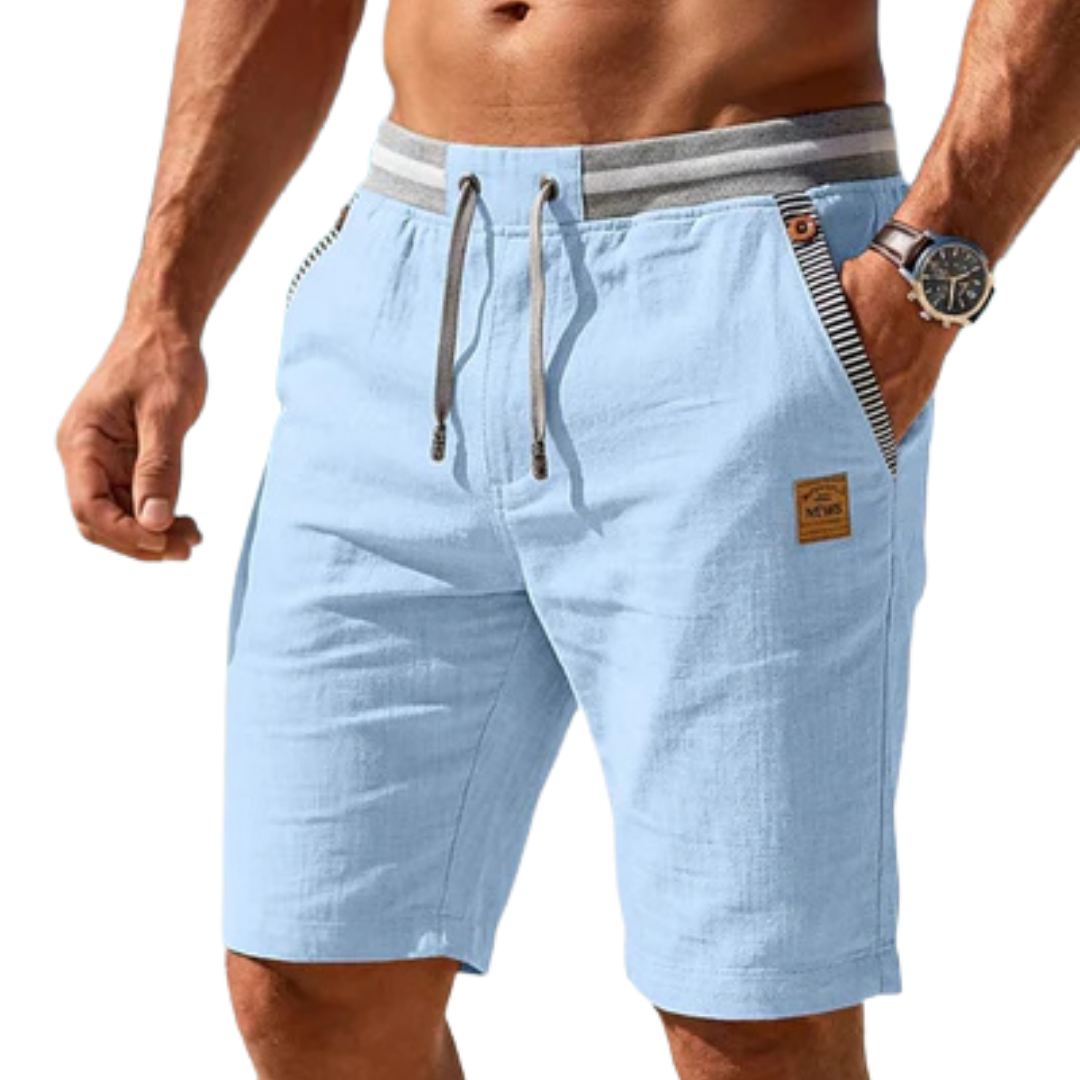 Varel | Lichte zomershorts met verstelbaar trekkoord