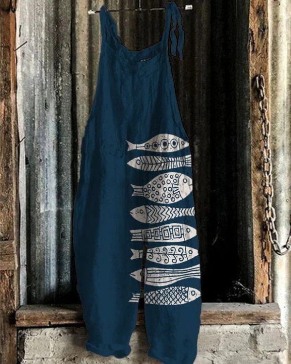 Vintage bloemen jumpsuit - Elegante en comfortabele stijl voor dames