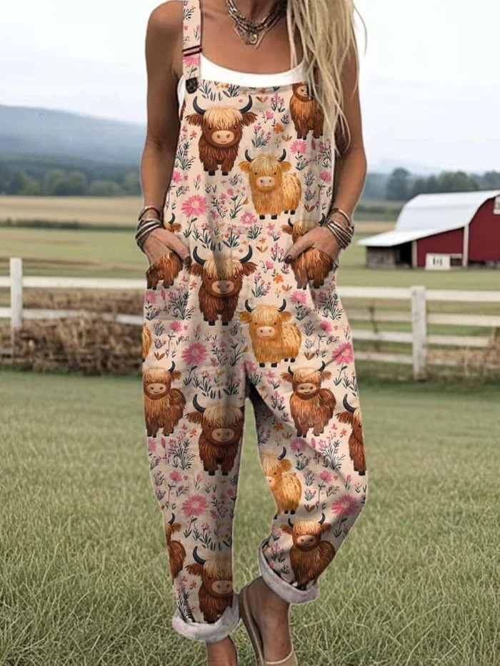 Zerva - Vintage Pasvorm Jumpsuit