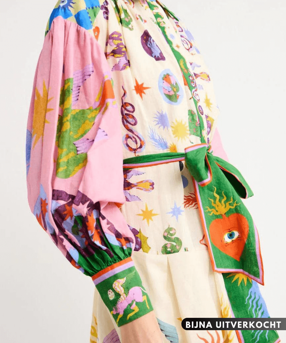 Dorthe™ — Elegante Italiaanse Maxijurk