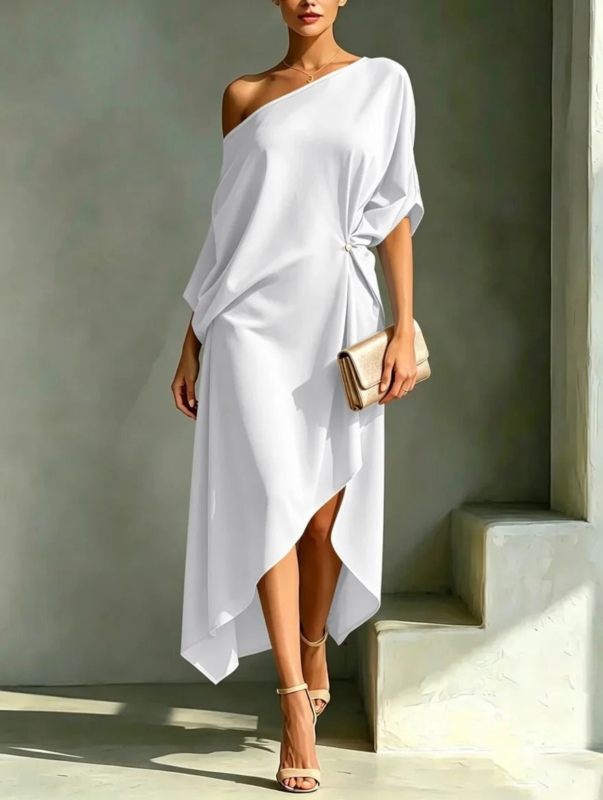 Emma | Elegante asymmetrische jurk