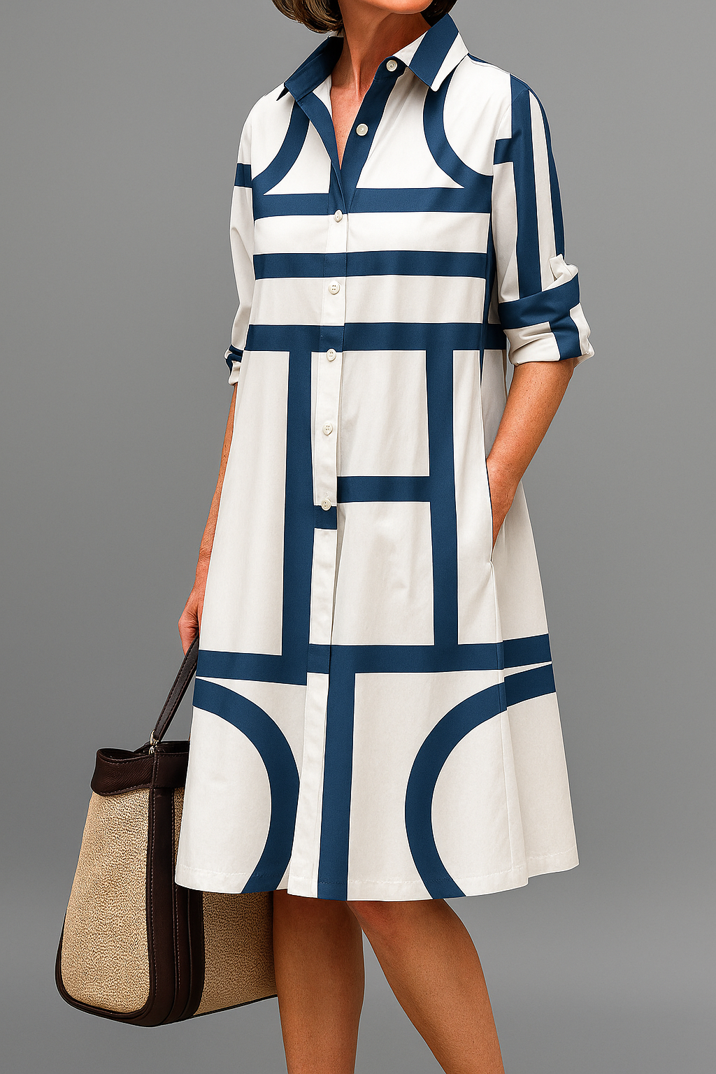 Sienna | elegante midi-jurk