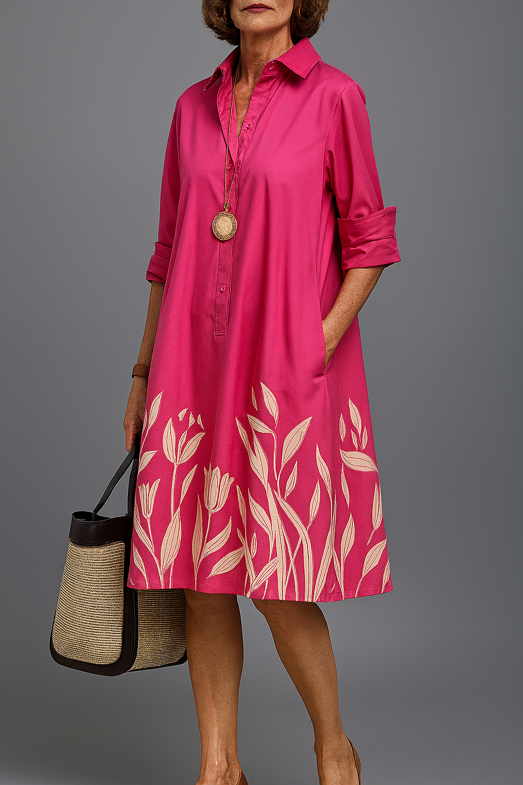 Annmarie | Comfortabele midi-jurk